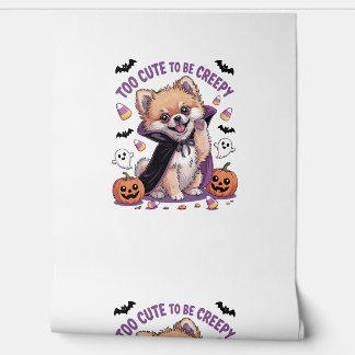 Papier Peint Too Cute to be Creepy Halloween Tee PNG