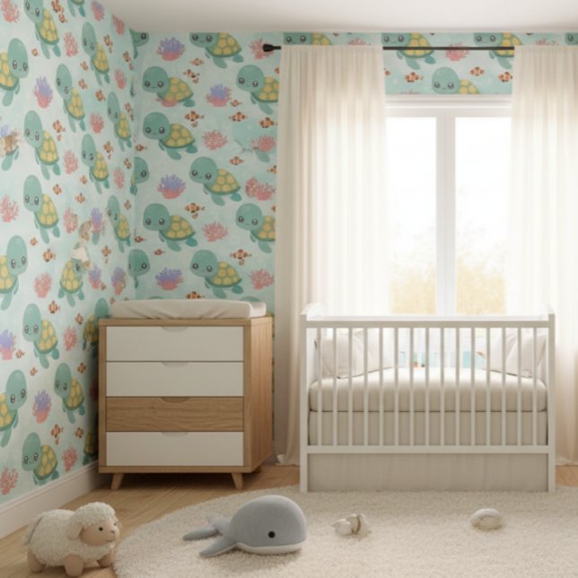Papier Peint Tortues Bébés  (Créateur téléchargé)