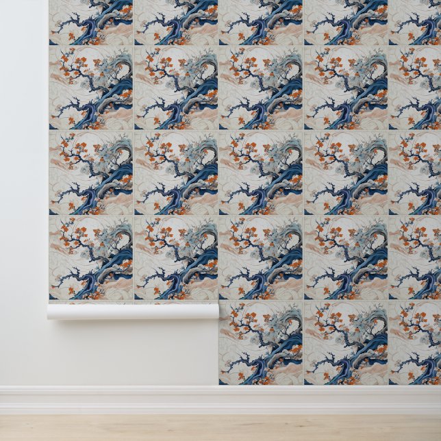 Papier Peint Traditional Japan Kutani Ornamental Art 20 (Application)