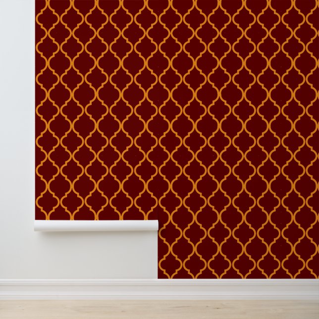 Papier Peint Trellis marocain (Application)