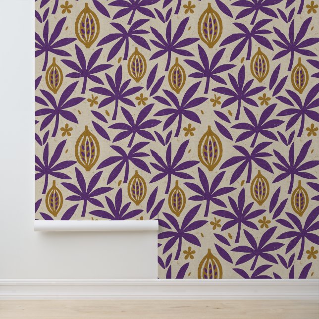 Papier Peint Tropical aloha print (Application)