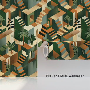 Papier peint Tropical Geometry Escapes
