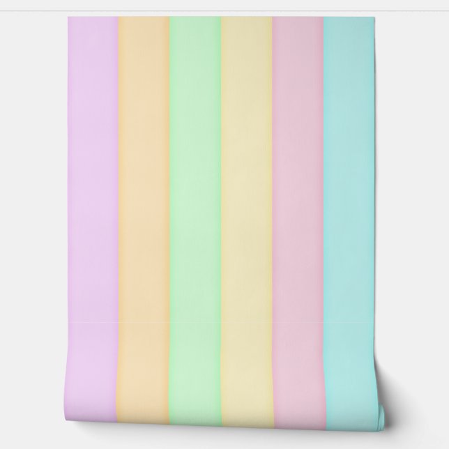 Papier Peint Tropical Stripe (Déroulement)