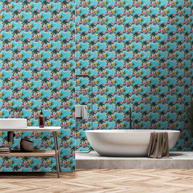 Papier Peint Tropix souple (Salle de bain)
