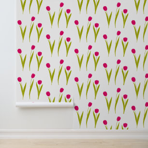 Papier peint Tulip rose