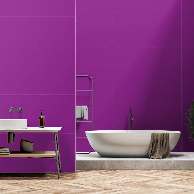 Papier Peint Un arrière - plan violet profond accentué par un b (Salle de bain)