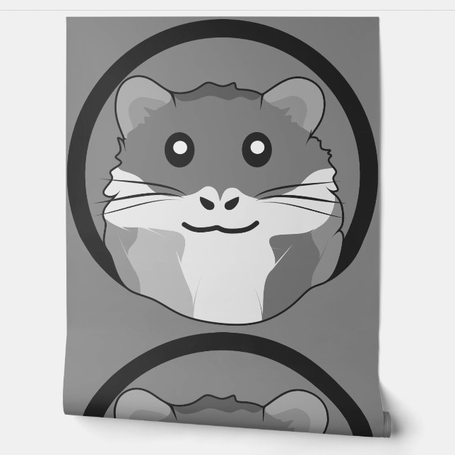 Papier Peint Un hamster ludique et drôle (Déroulement)