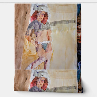 Papier Peint Une fille de la campagne sauvage