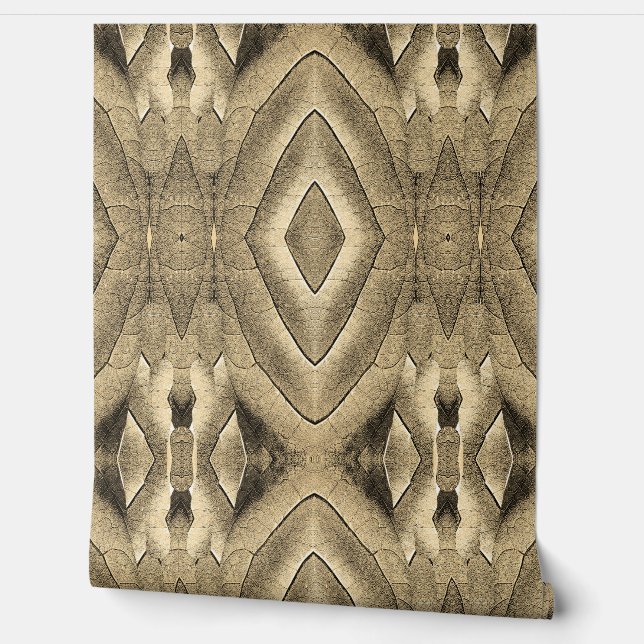 Papier Peint Une texture unique en bois "Ratti_Creative_Arts" (Déroulement)