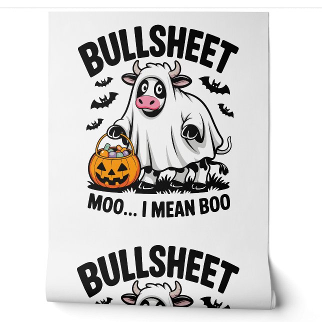 Papier Peint vache d'Halloween (Déroulement)