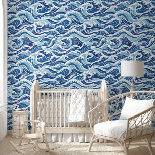 Papier Peint vagues écrasantes