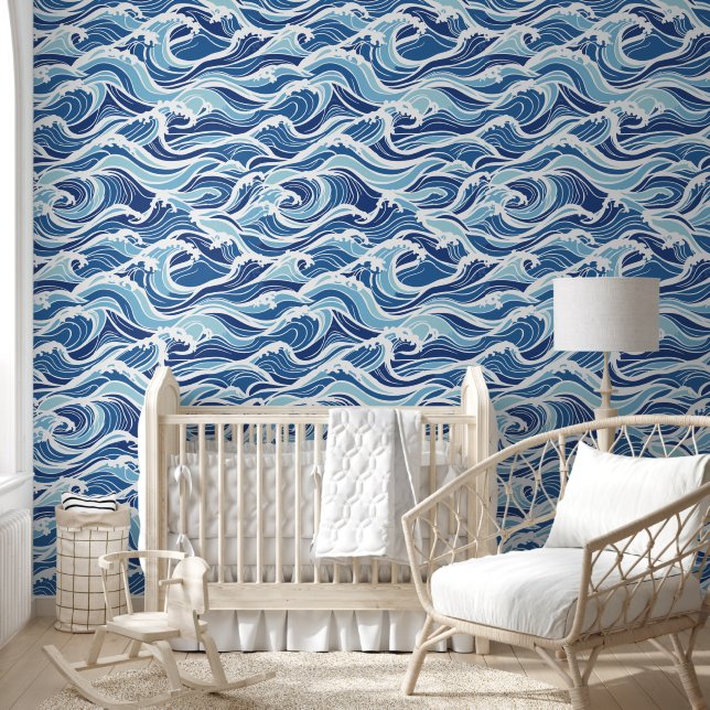 Papier Peint vagues écrasantes (Enfants)