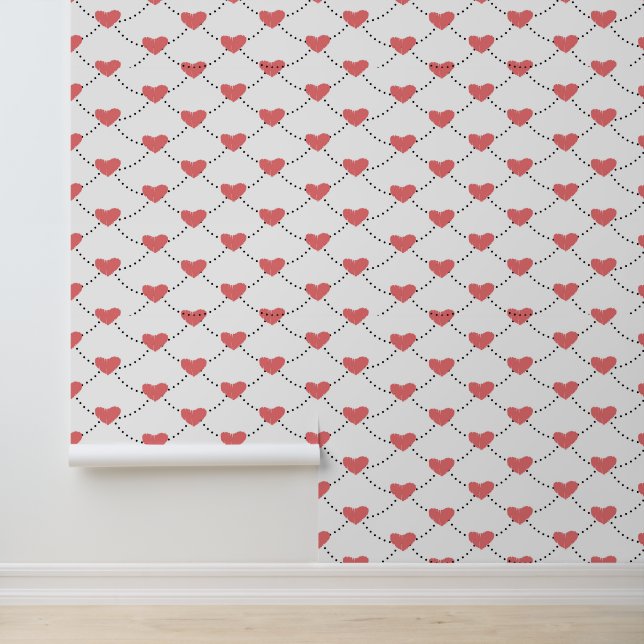 Papier Peint Valentine Hearts (Application)