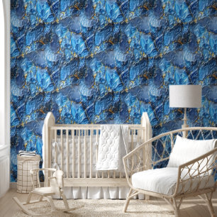 Papier Peint Veines d'or