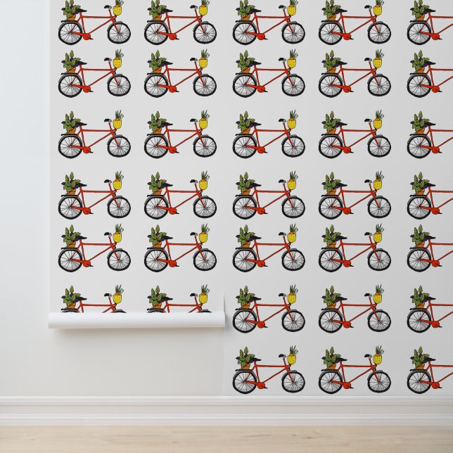 Papier Peint vélos rouges (Application)