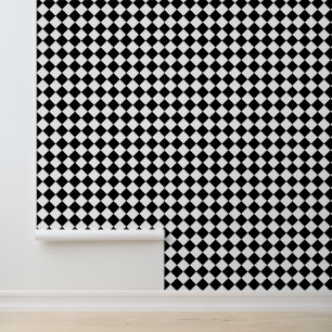 Papier Peint Vérification de la couche noire et blanche