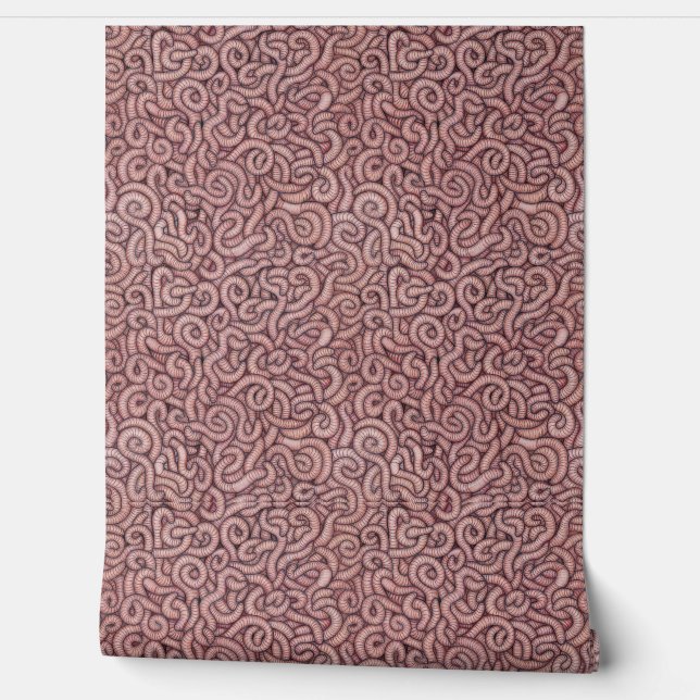 Papier Peint vers de terre (gros) (Déroulement)