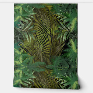 Papier peint vert Plante