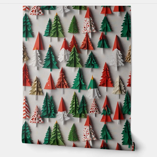 Papier peint VIBRANT CHRISTMAS (Déroulement)