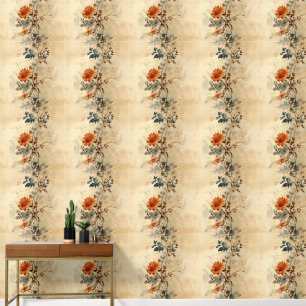 Papier Peint Vintage Floral