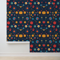 Vinyl cosmique - Art Motif de disques Retro