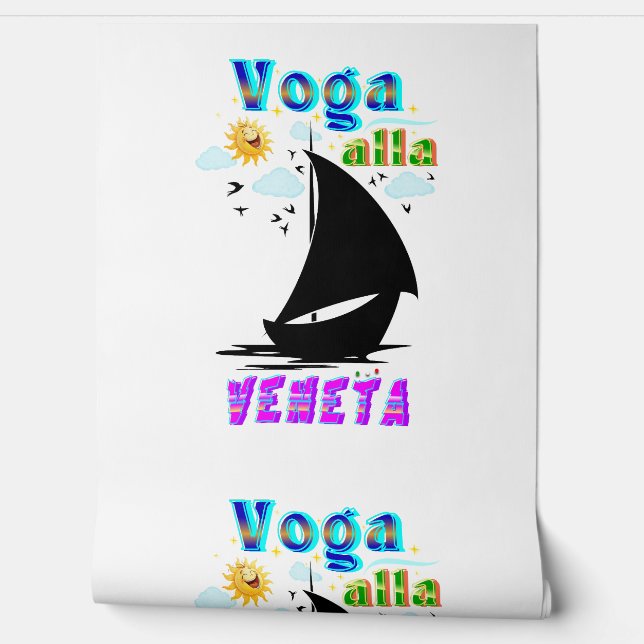 Papier Peint Voga alla Veneta (Déroulement)