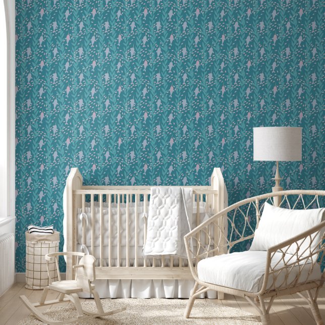 Papier Peint Voisinage de la morue de Narwhal (Enfants)