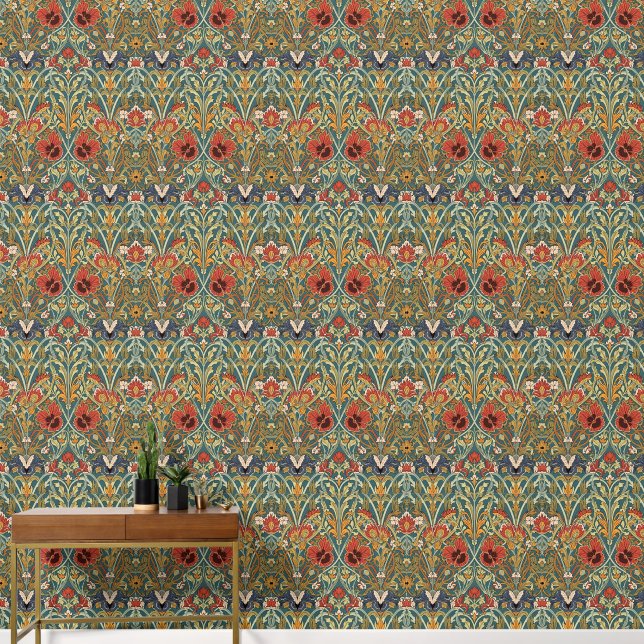 Papier Peint William Morris Compton Floral Art (Couloir)