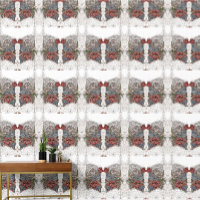 William morris couronne art textile floral