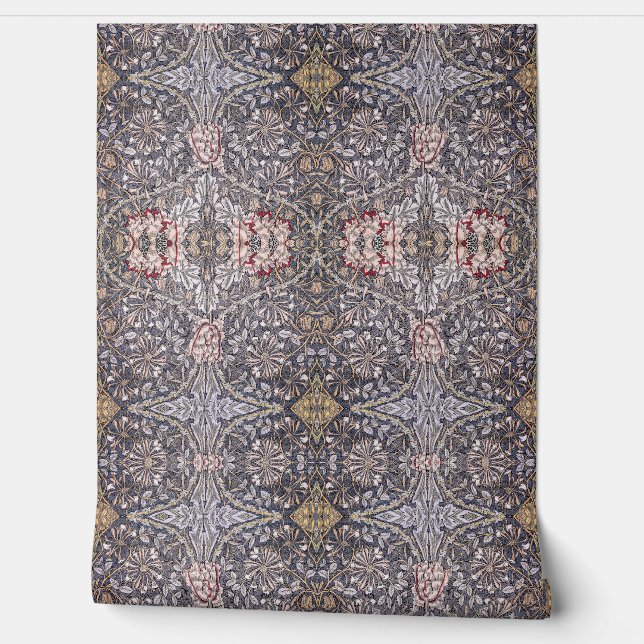 Papier Peint William Morris Honeysuckle Design (Déroulement)