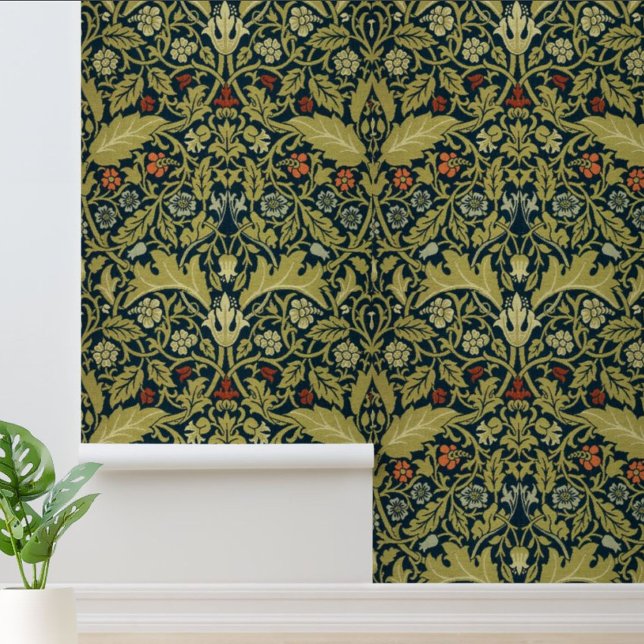 Papier Peint William Morris Vintage Acanthus (Créateur téléchargé)
