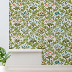 Papier Peint William Morris Vintage Celandine Motif