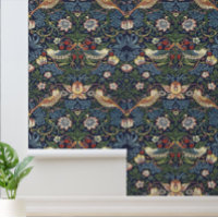 William Morris Vintage Strawberry Thief Motif