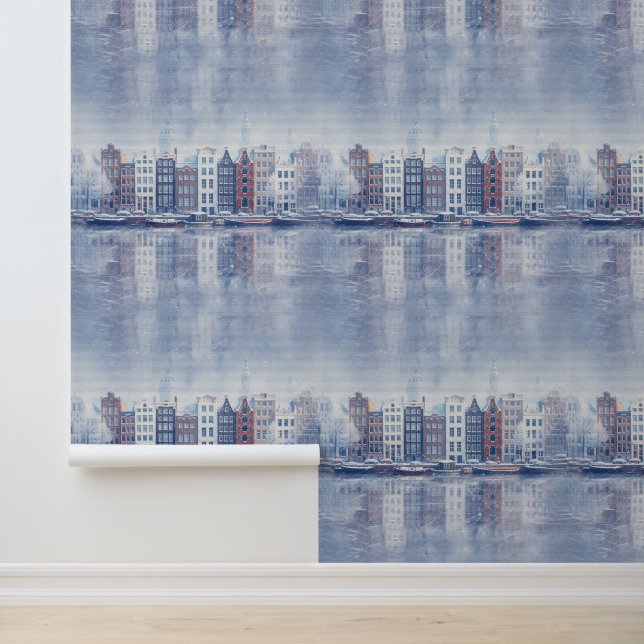 Papier Peint Winter Celebrations in Amsterdam (Application)