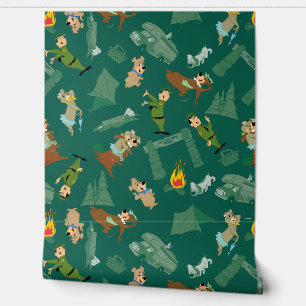 Papier Peint Yogi Bear et les amis Jellystone Park Camp Motif