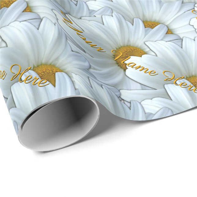 Papier personnalisé de cadeau de papier (Coin rond)