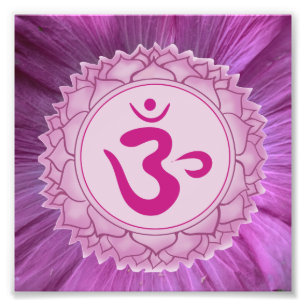 Papier photo Crown chakra (Satin)