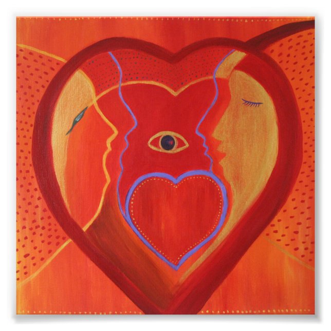 Papier photo Kodak professionnel à coeur doré (Devant)