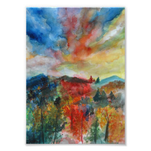 Papier photo professionnel Art Paysage Automne