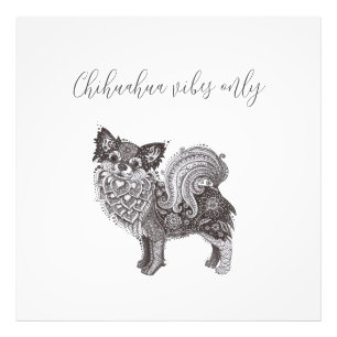 Papier Photo Satin Premium Vibes Chihuahua