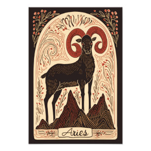 Papier photo satiné Bries Zodiac céleste