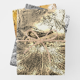 Papier plat "Neutre et Chic" à envelopper