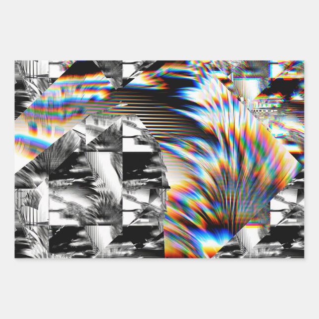 Papier plat Rainbow Assault Wrapault Set de 3 feui (Devant)