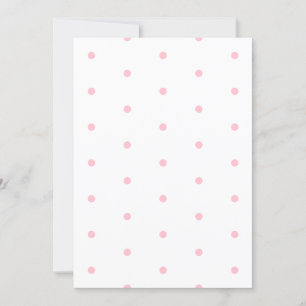Papier pointillé Polka rose