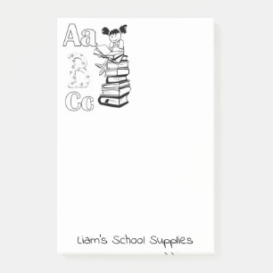 Papier Post-it de coloriage pour l'école