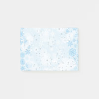 Papier Post-it Flocons de Neige