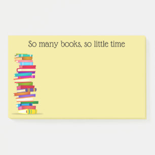 Papier Post-It pour Amoureux de Livres