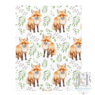Papier pour album de découpage Renard