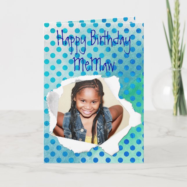 Papier Punch Forme Photo Pastel Aquarelle Modèle (Devant)