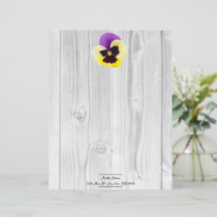 Papier rustique violet et jaune